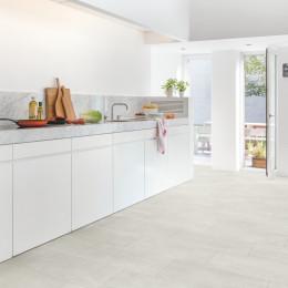 Кварцвинил Quick-Step Бетон светлый AMCL40049